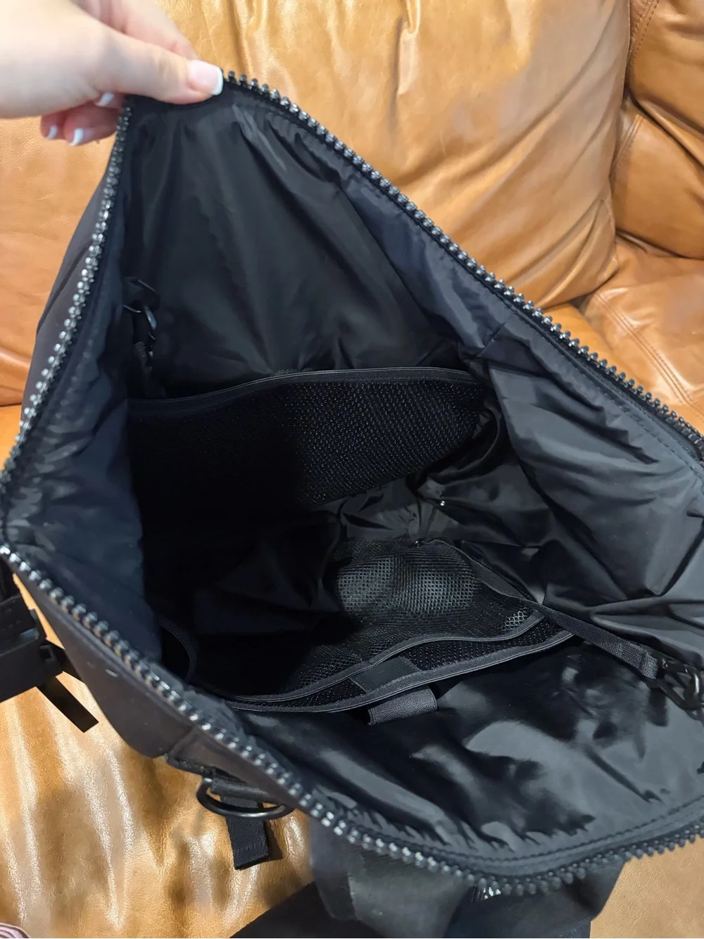 Dagne Dover black diaper backpack